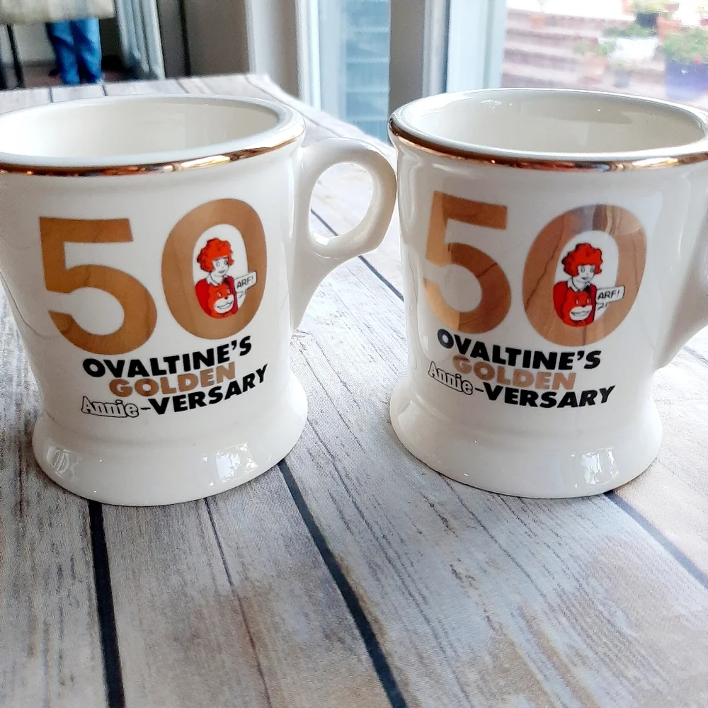 OVALTINE MUGS - Picture 1 of 13